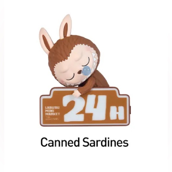 THE MONSTERS Wacky Mart Series-Fridge Magnet Blind Box - Canned Sardines - Picture 1 of 4